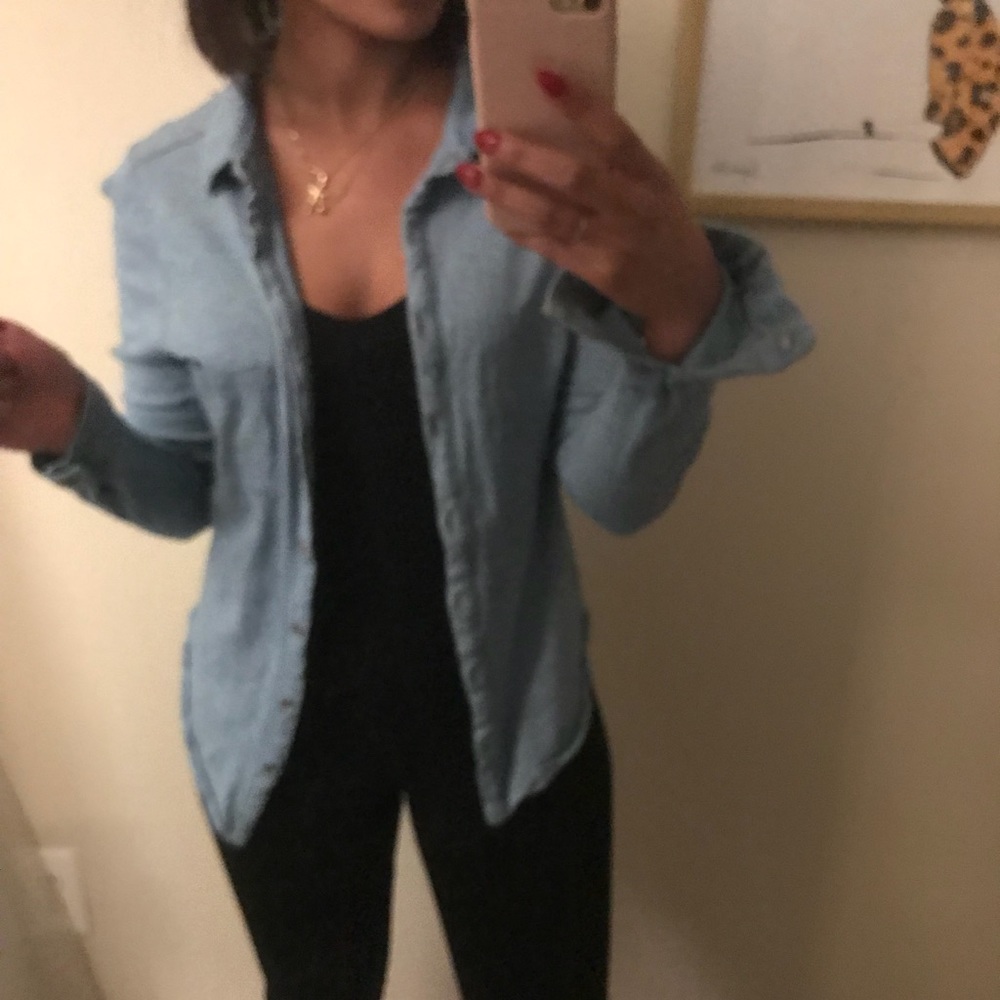 Cotton button down